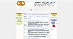 Desktop Screenshot of centrostudiconcorsuali.it